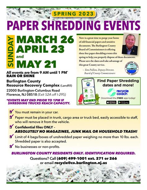 Environmentally Conscious Shredding your documents with PRO SHRED is eco-friendly because the paper is recycled afterward. . Free paper shredding near virginia